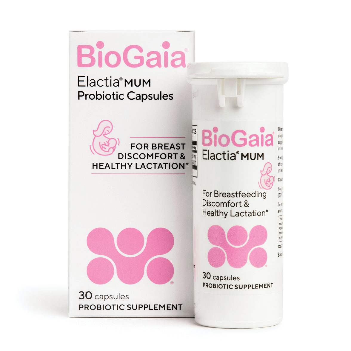 BioGaia Elactia Breastfeed Happy probiotic capsules