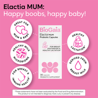 BioGaia Elactia Breastfeed Happy probiotic capsules