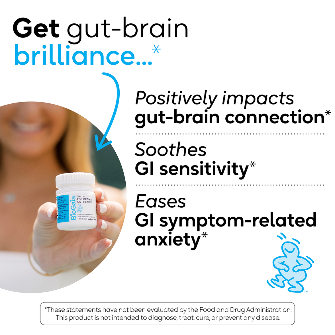 BioGaia Gastrus Probiotic Chewables