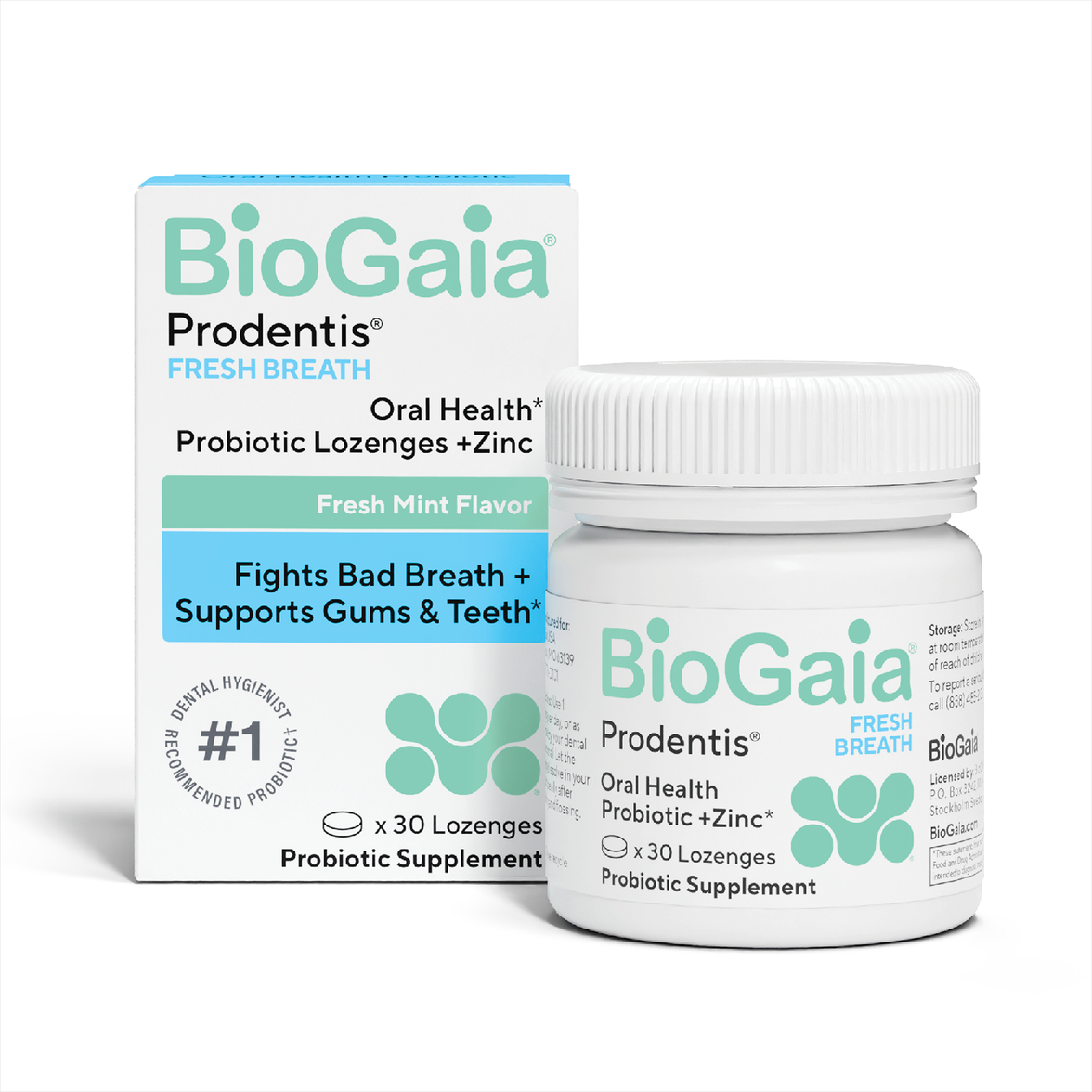 BioGaia Prodentis Fresh Breath + Zinc