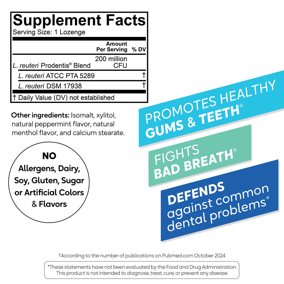 BioGaia Prodentis Mint Lozenges