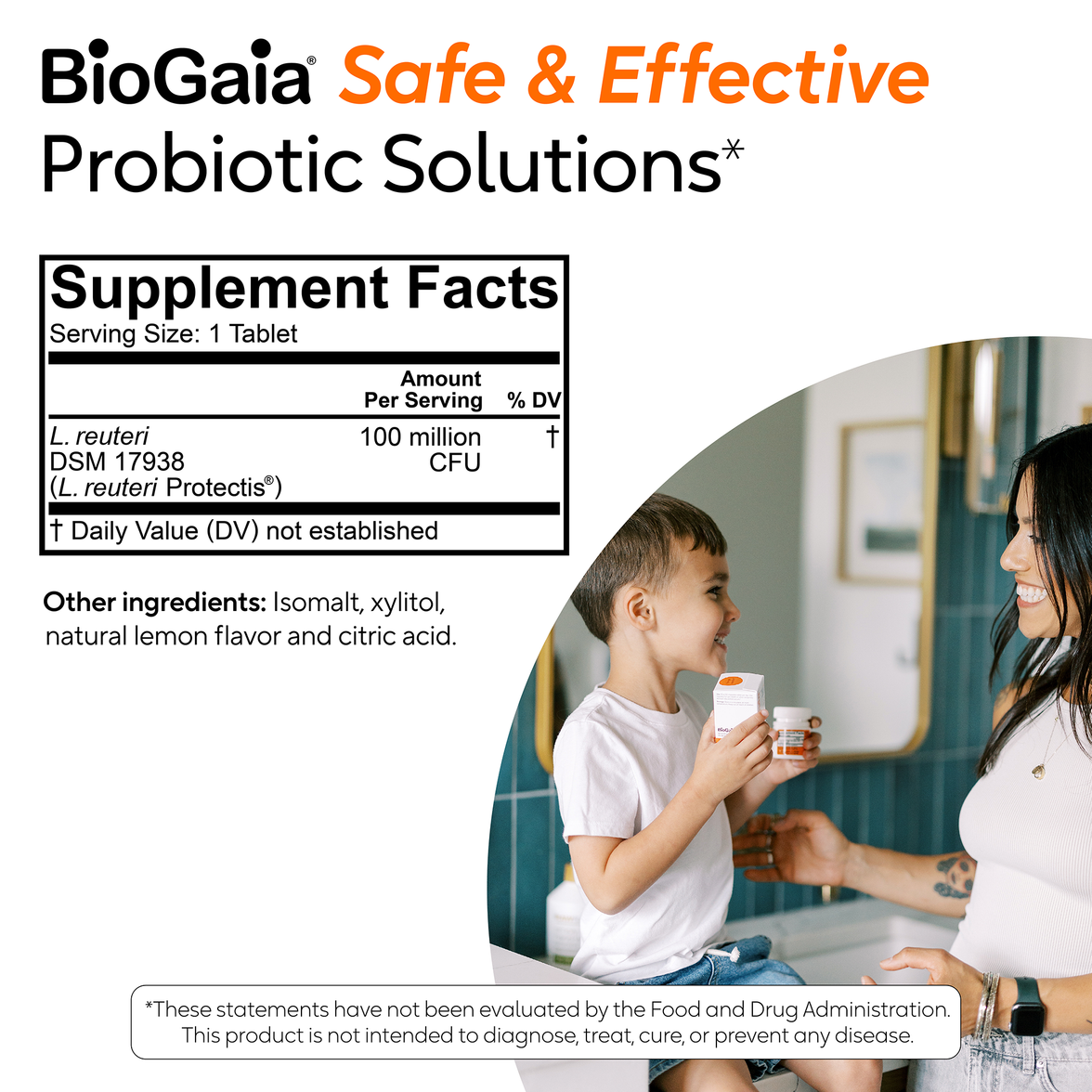BioGaia Protectis Chewable Tablets